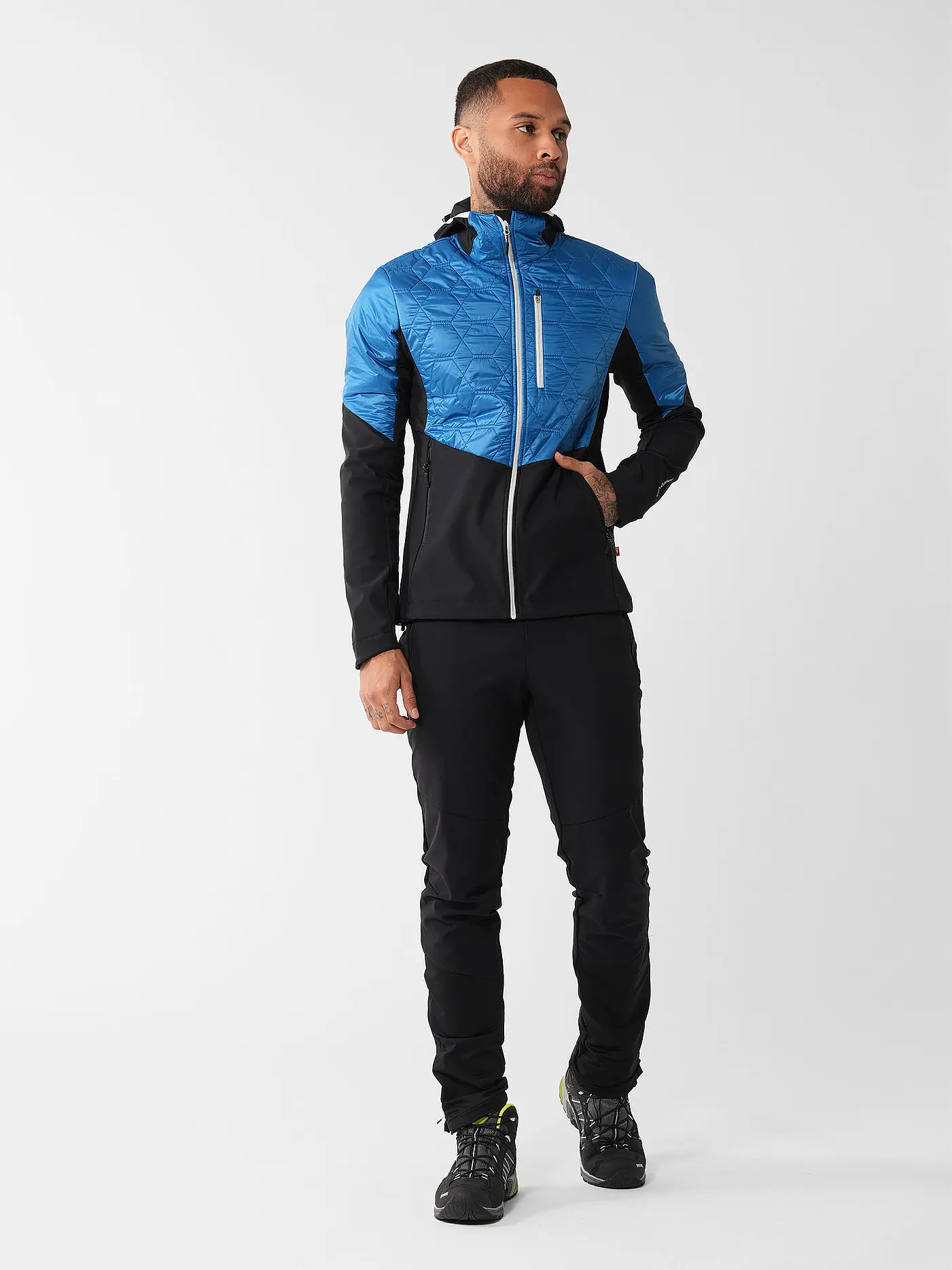 LÖFFLER | Herren Langlaufjacke Hooded Bruce | 